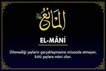 EL-MÂNİ'